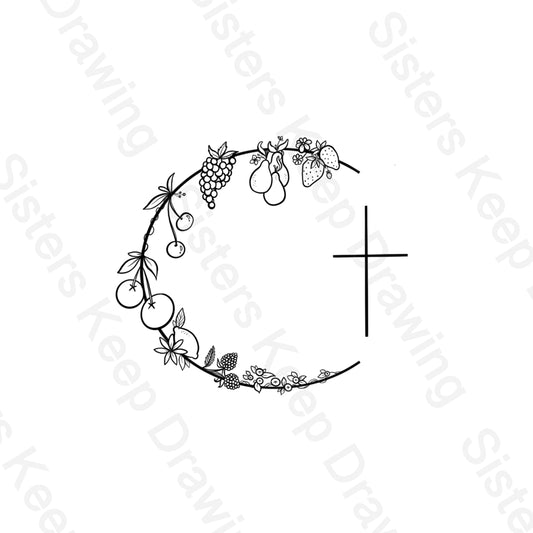 Fruit of the Spirit- Bible Inspired - Tattoo Transparent PNG