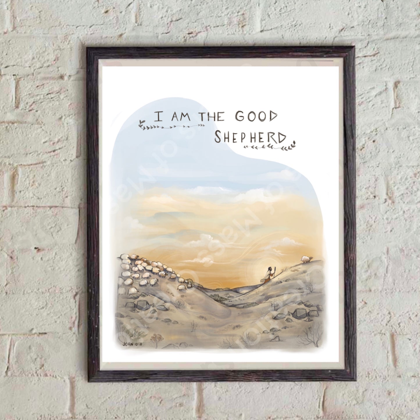 I am the Good Shepherd Print