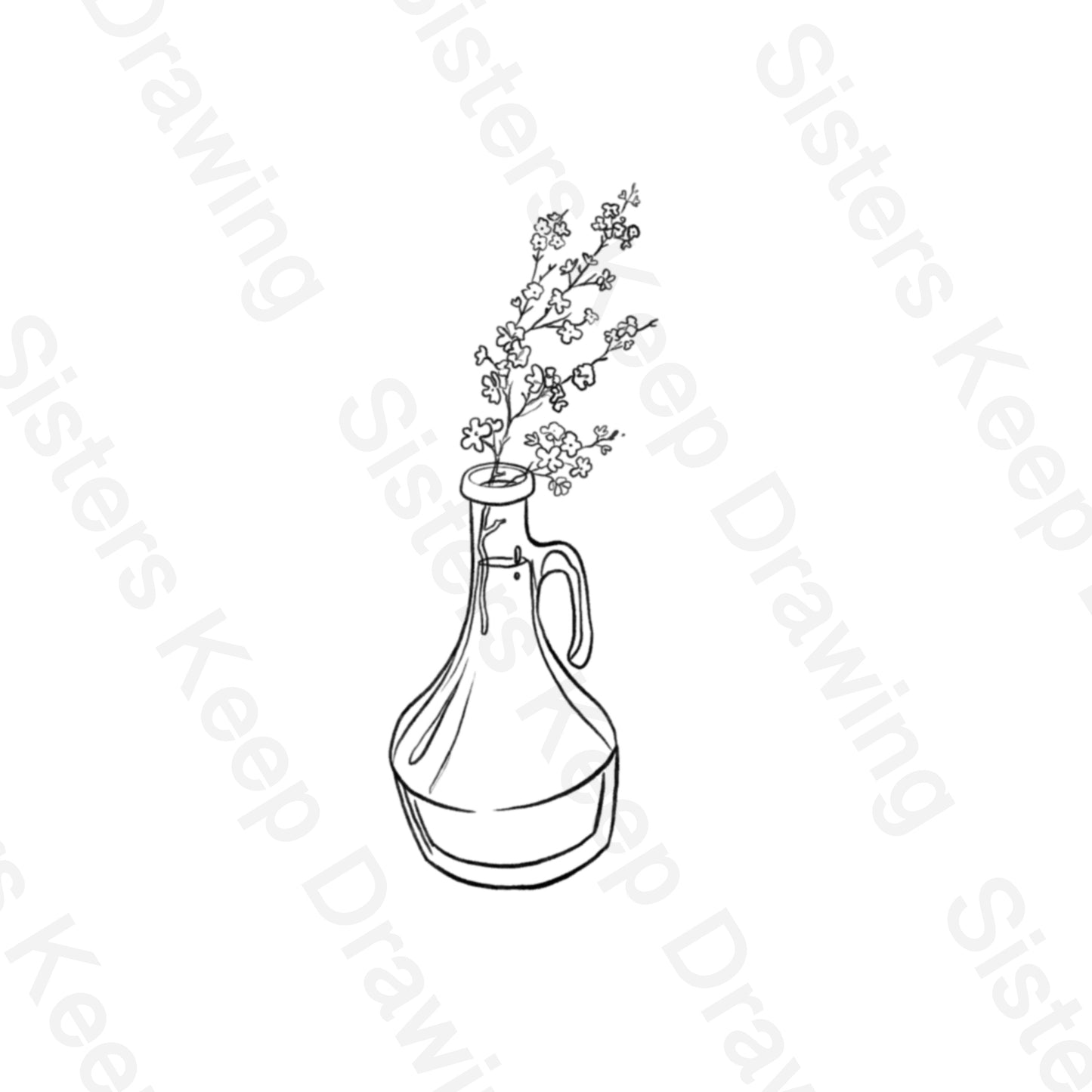 Cherry blossom in raspberry cordial  Anne of green gables - Tattoo Transparent PNG