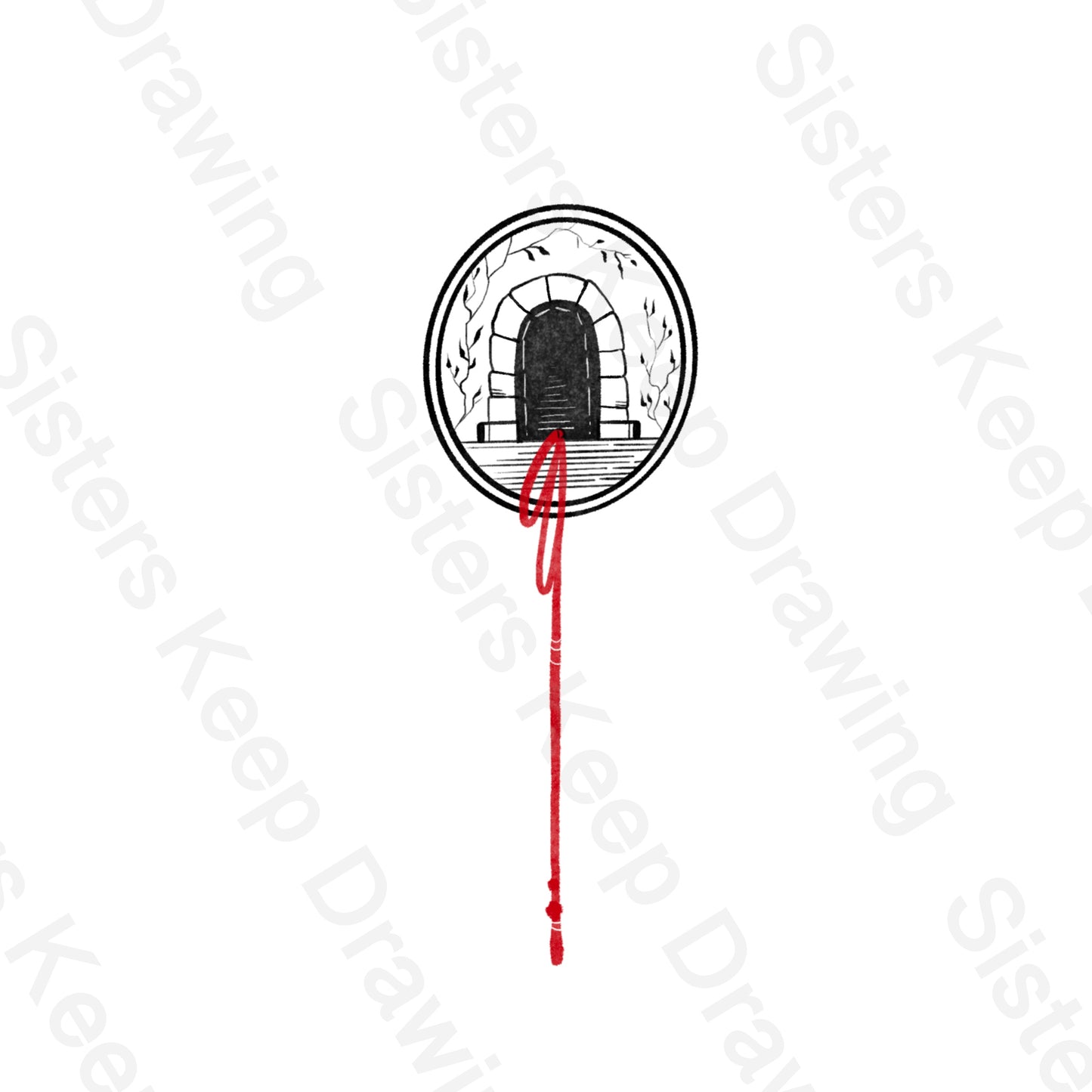 Rahab red cord- Bible - Tattoo Transparent PNG