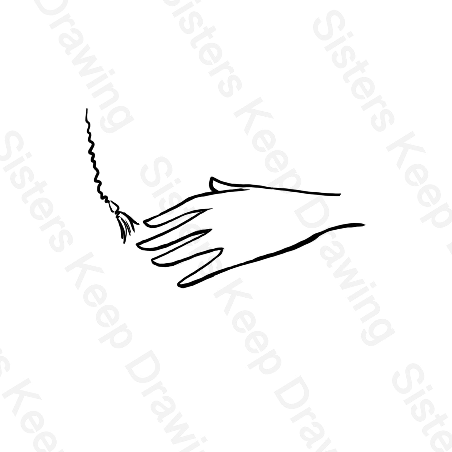 Just the Fringe - Bible Themed - Chosen Inspired -Tattoo Transparent PNG