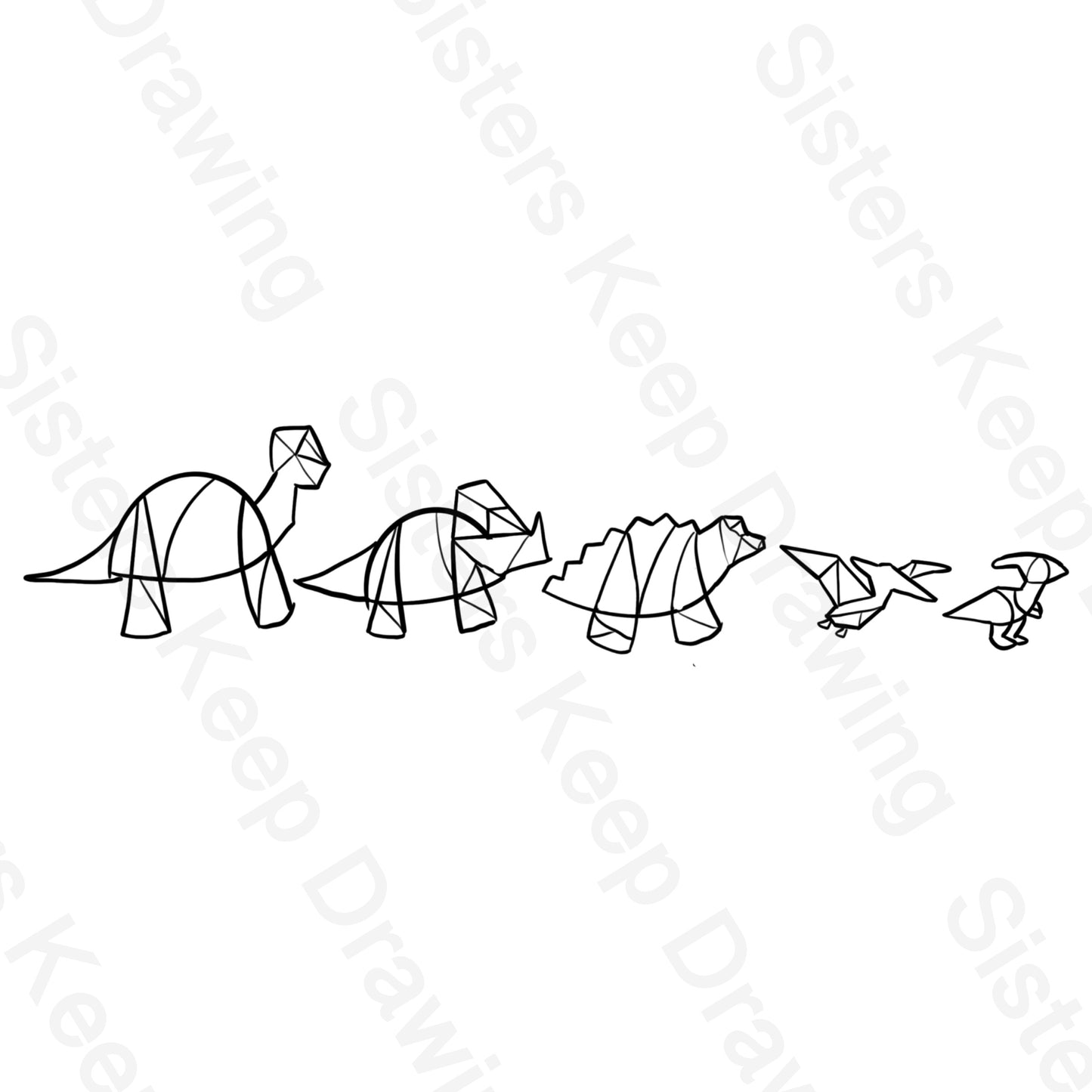 Littlefoot Friends - Land Before Time Tattoo Transparent Permission PNG