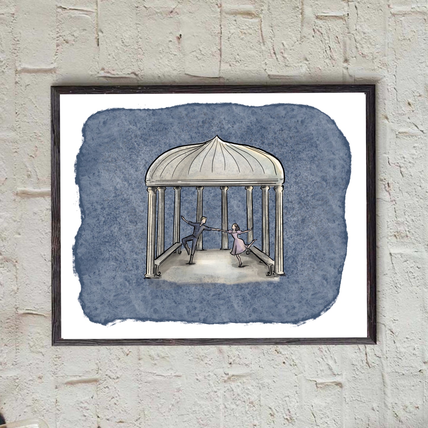 Dancing Under the Pavilion - Sound of Music Inspired print