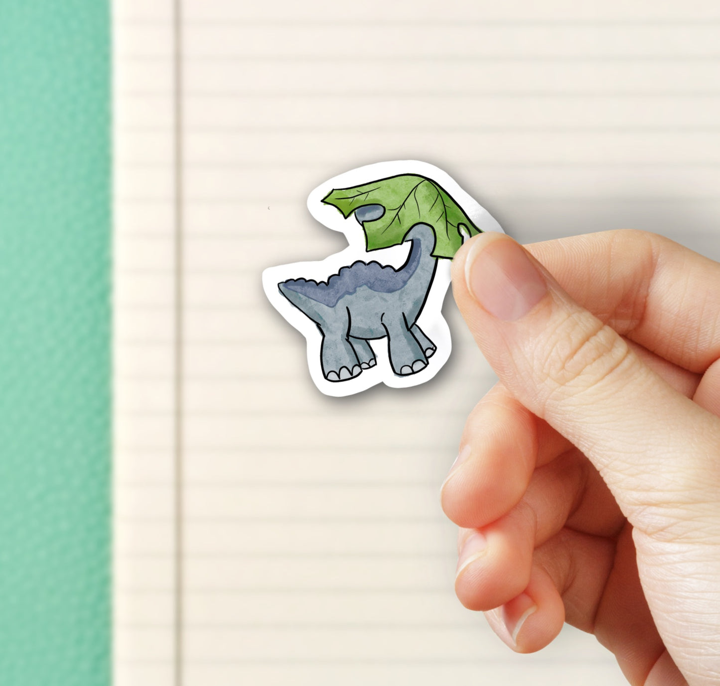 Littlefoot with a Treestar - Land Before Time -  Bubble free sticker
