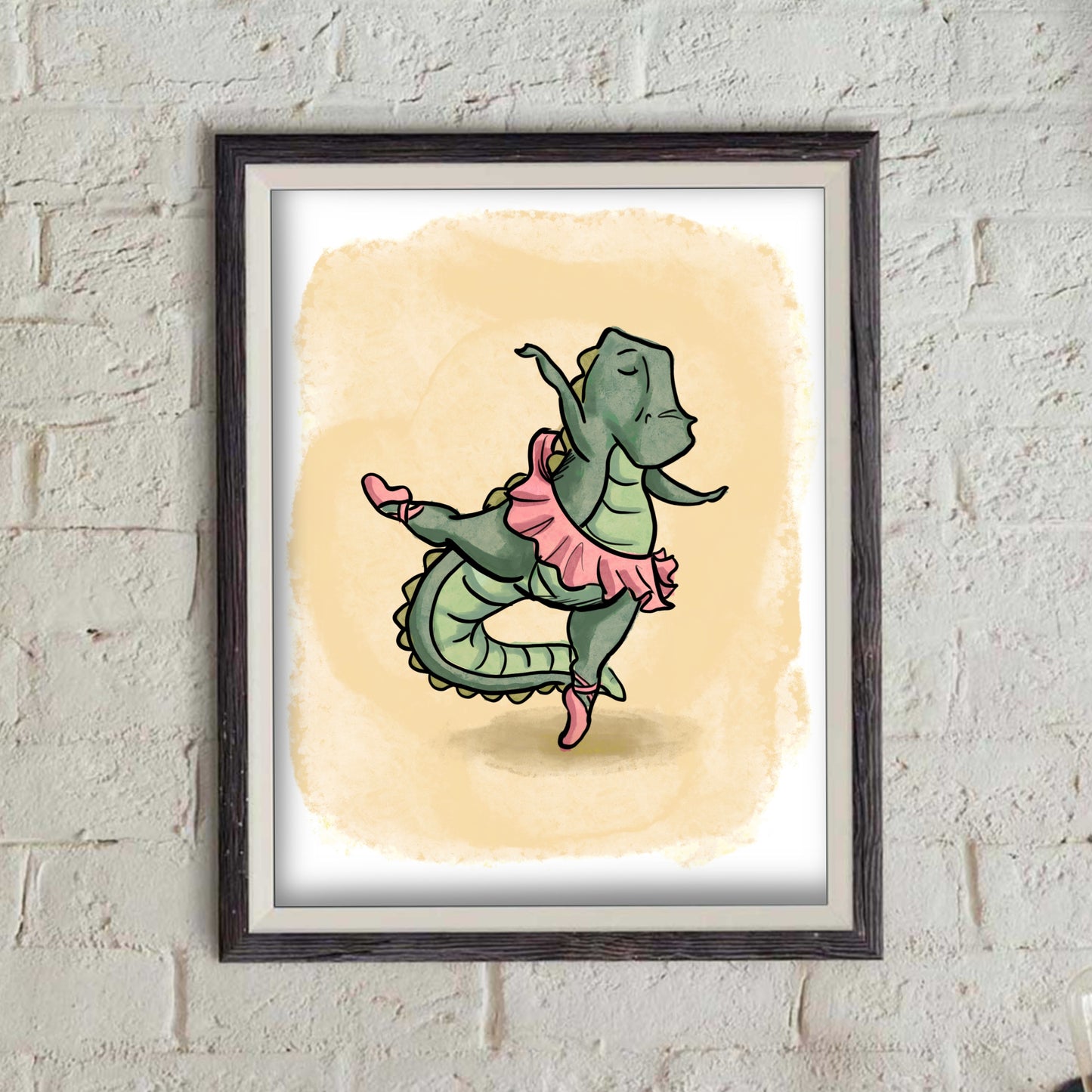Dino Dancing - print