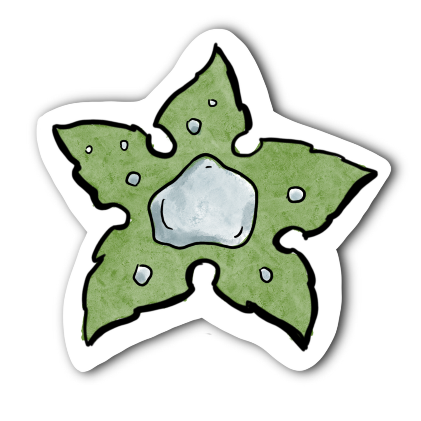 Treestar with Water Drops - Land Before Time -  Bubble free sticker