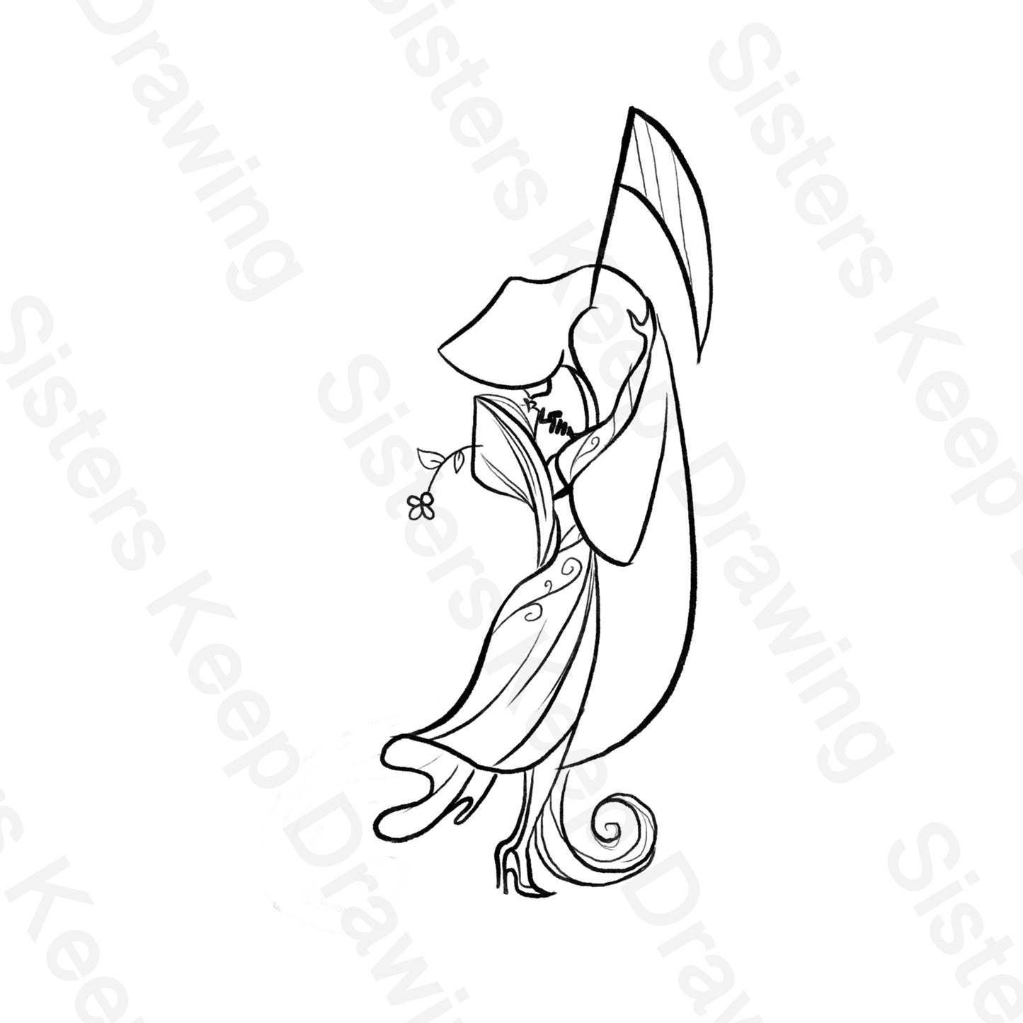 Grim Reaper and Life Kiss of Death Tattoo Transparent PNG