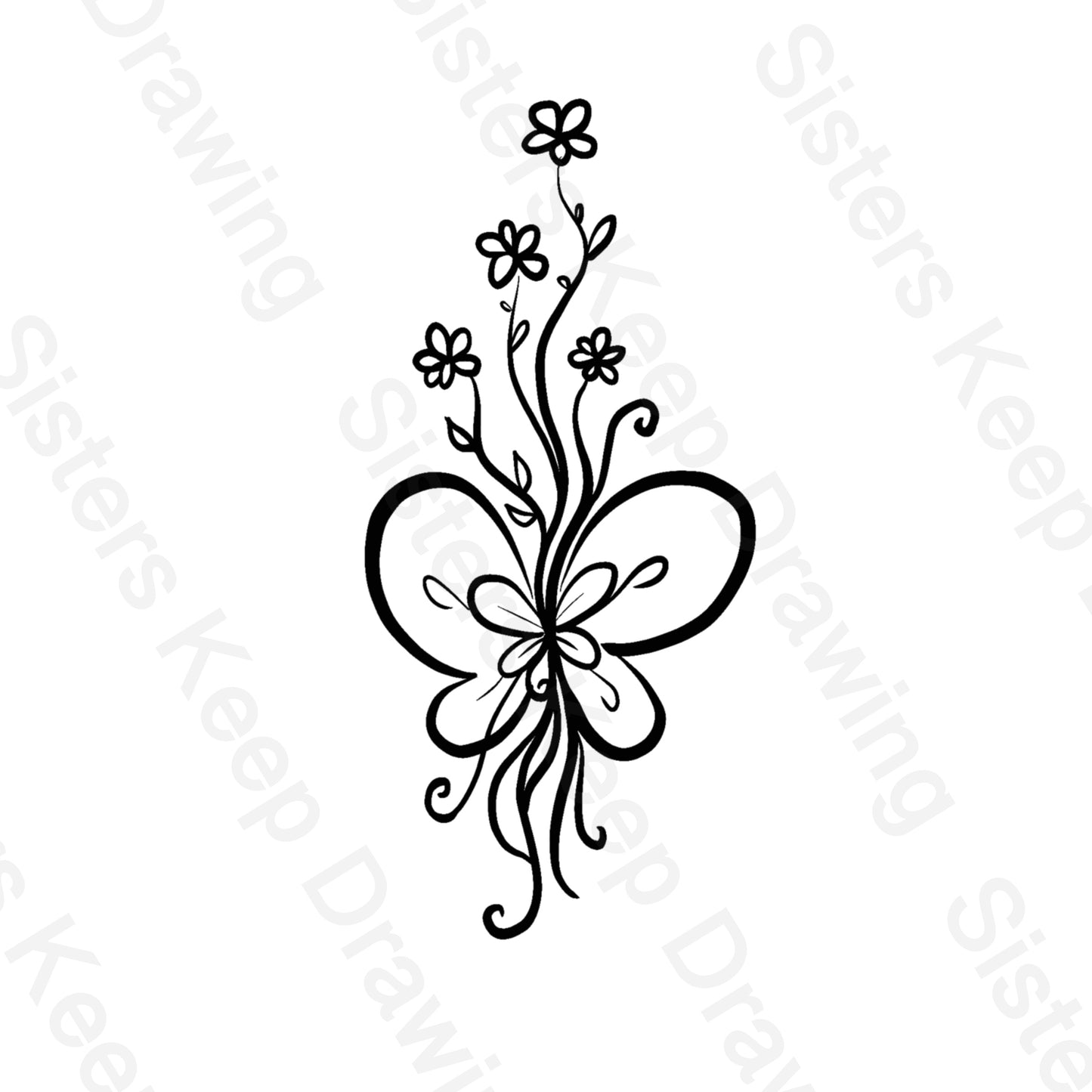 Amy’s Fairy Wings Little Women Tattoo Transparent Permission PNG- instant download digital printable artwork