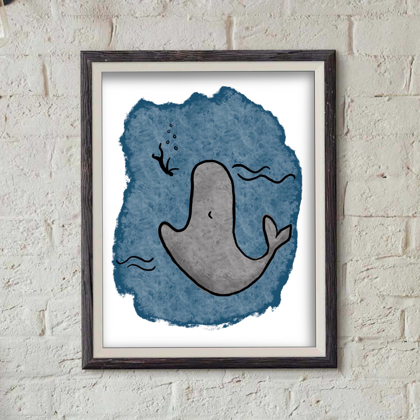 Jonah and the Whale Print