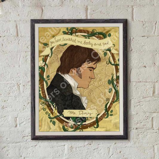 "Mr.Darcy" - 8"x10" Print